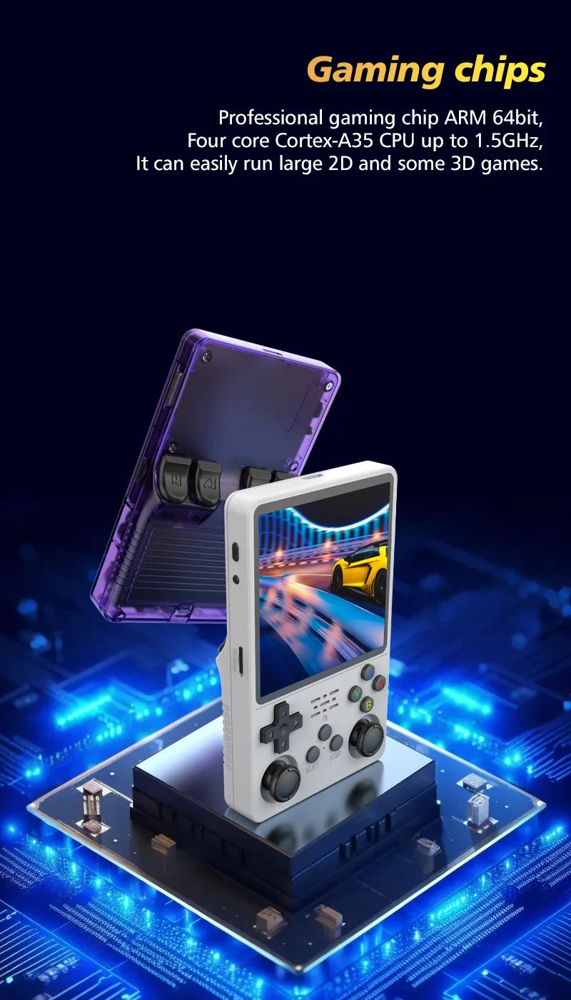 جهاز ألعاب الفيديو ريترو بلس R36S