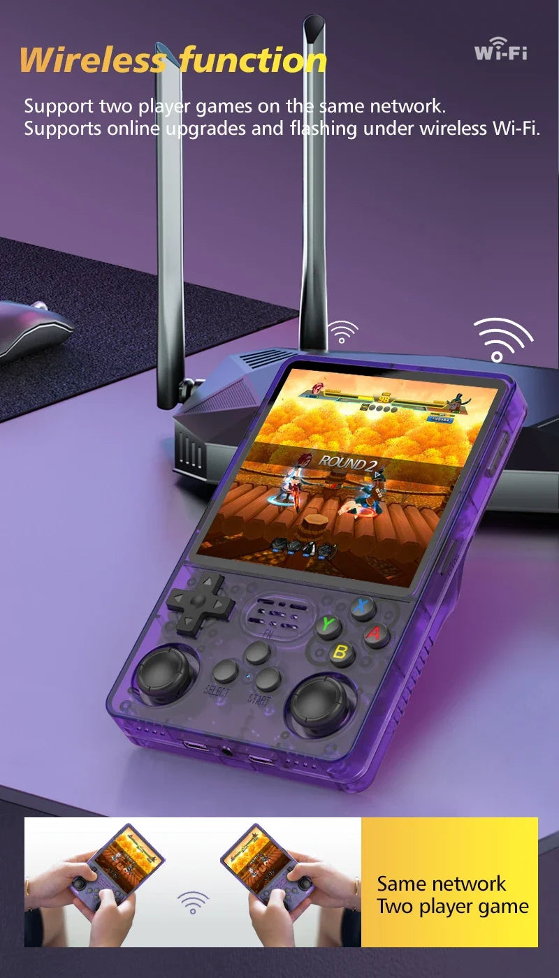 جهاز ألعاب الفيديو ريترو بلس R36S